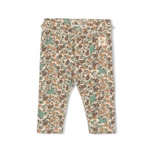 Feetje Legging rib AOP - Lucky Bloombird