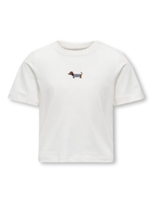 KidsOnly REX S/S EMB. DOG TOP JRS