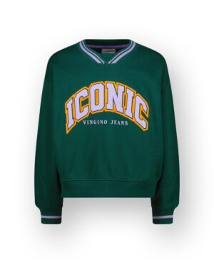 Vingino Girls Sweater Noortje Green fleck