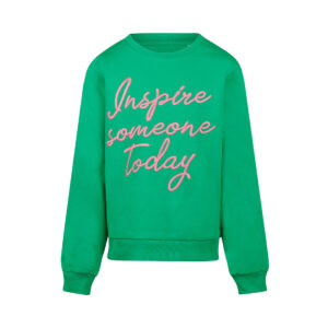 No Way Monday Sweater girls groen