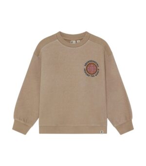 Daily7 Boy Oversized Sweater Backprint Snowboardin